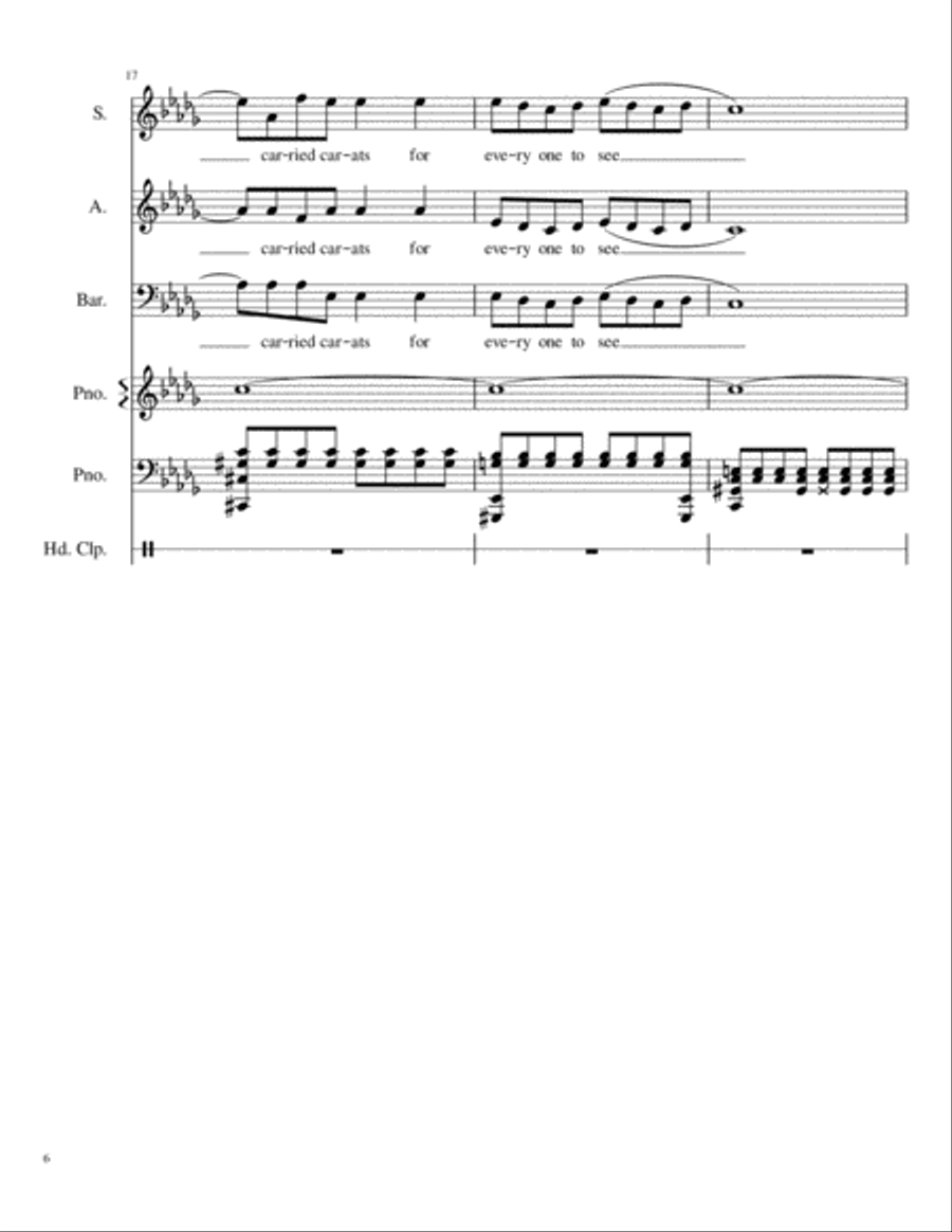 Golden SAB 3-Part scores gallery preview page 6