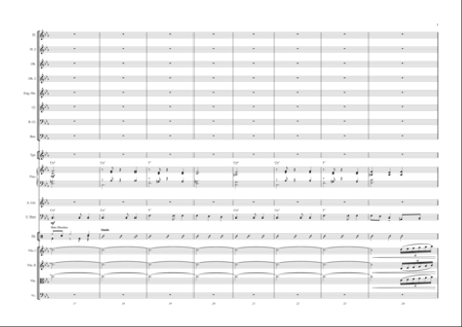 Enchanted Waltz - Score Only Large Ensemble scores gallery preview page 3