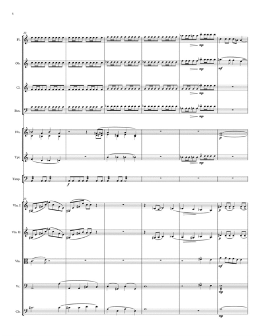 Algonquian Dreamcatcher 1st mvmt. Full Orchestra scores gallery preview page 6
