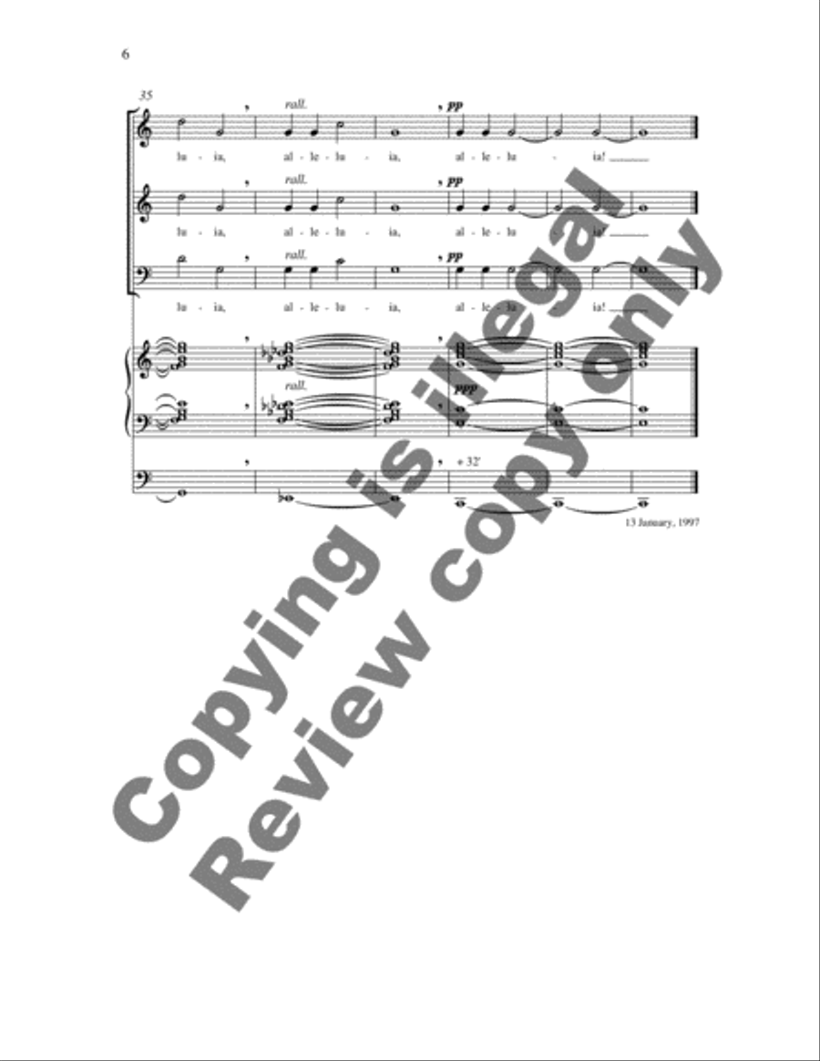 The Word Was Made Flesh The Word Was Made Flesh 3-Part scores gallery preview page 5