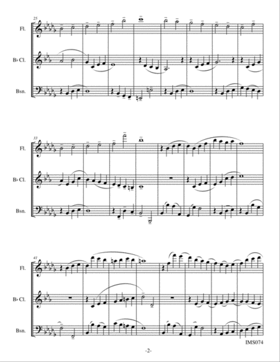 Trio Sonata Trio Sonata Bassoon scores gallery preview page 2