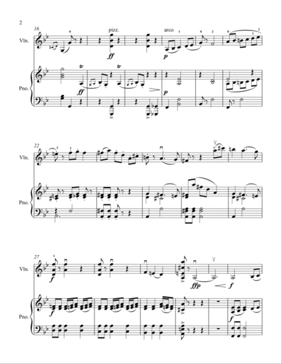Kamazur Violin Solo scores gallery preview page 5