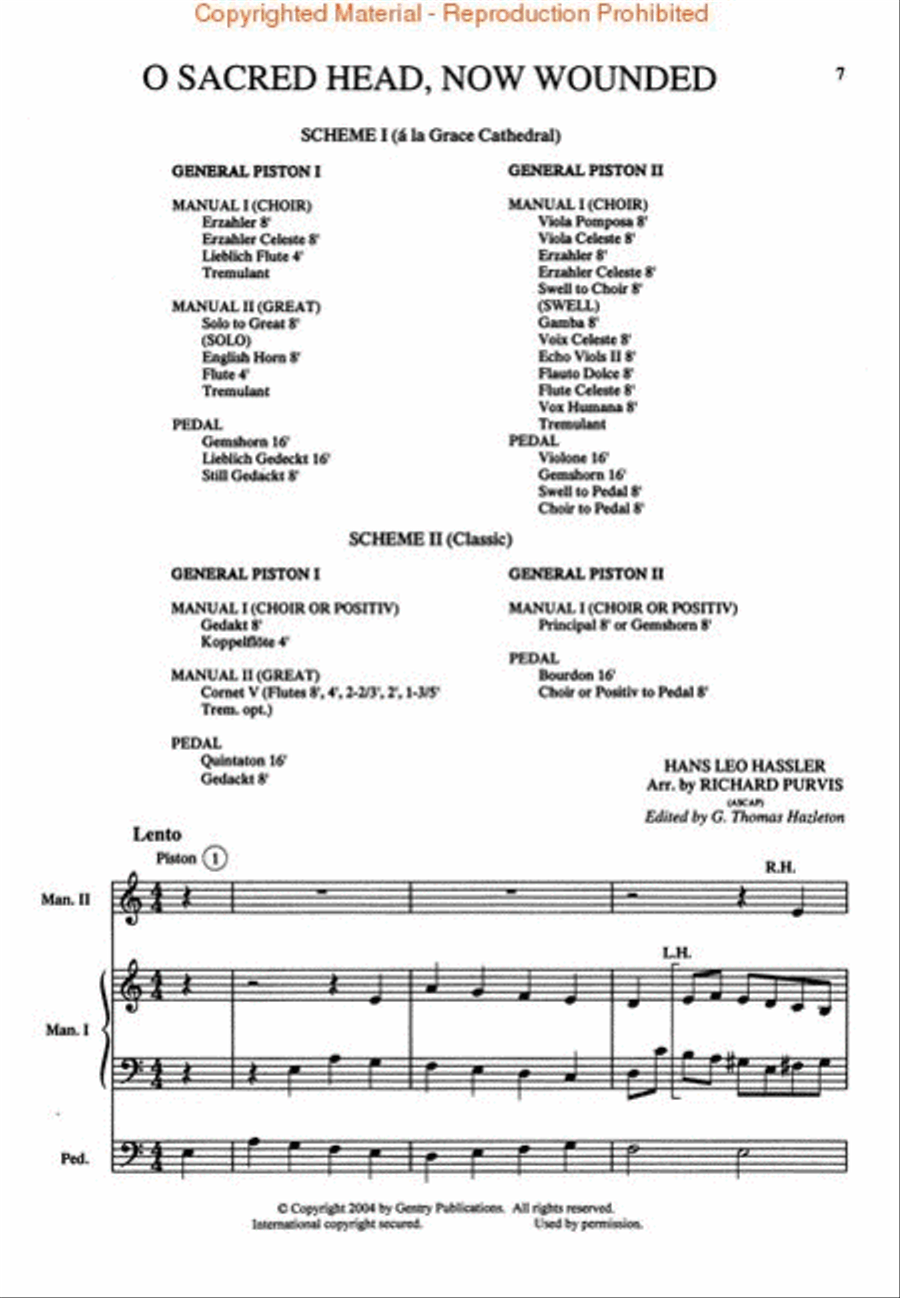 The Organ Music of Richard Purvis - Volume 1 Organ scores gallery preview page 2