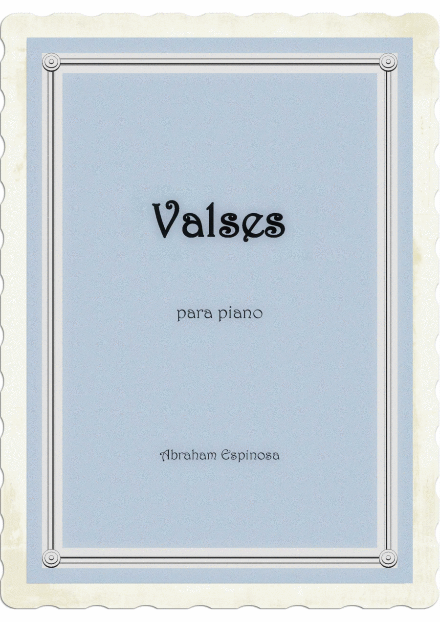 Valses para piano