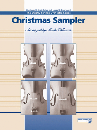 Book cover for Christmas Sampler