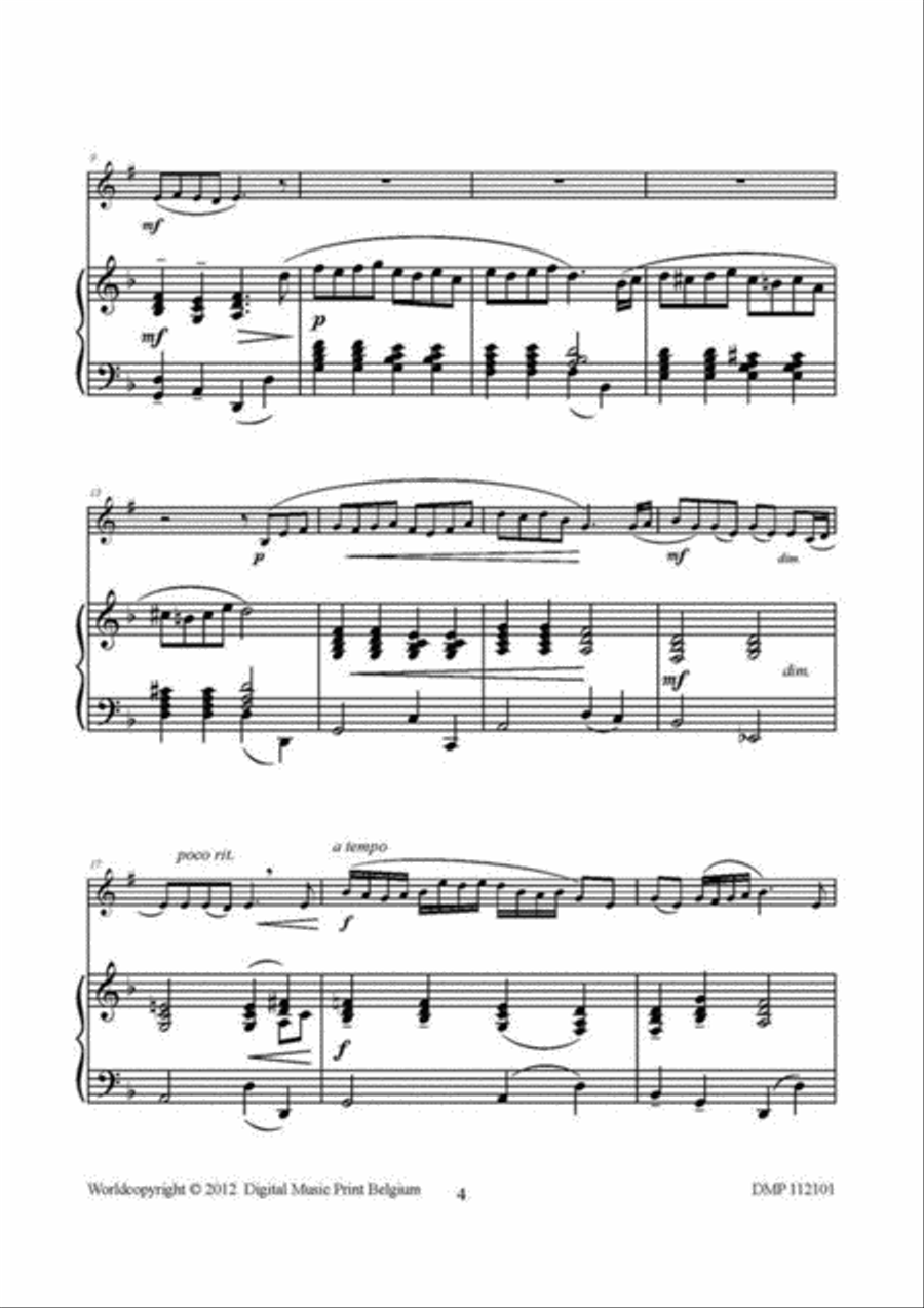 Prélude Et Danse Pastorale Trumpet Solo scores gallery preview page 3