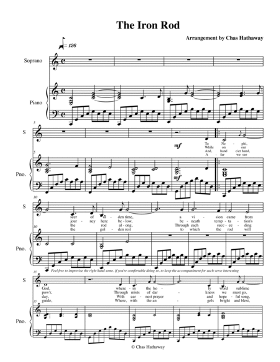 The Iron Rod High Voice scores gallery preview page 2