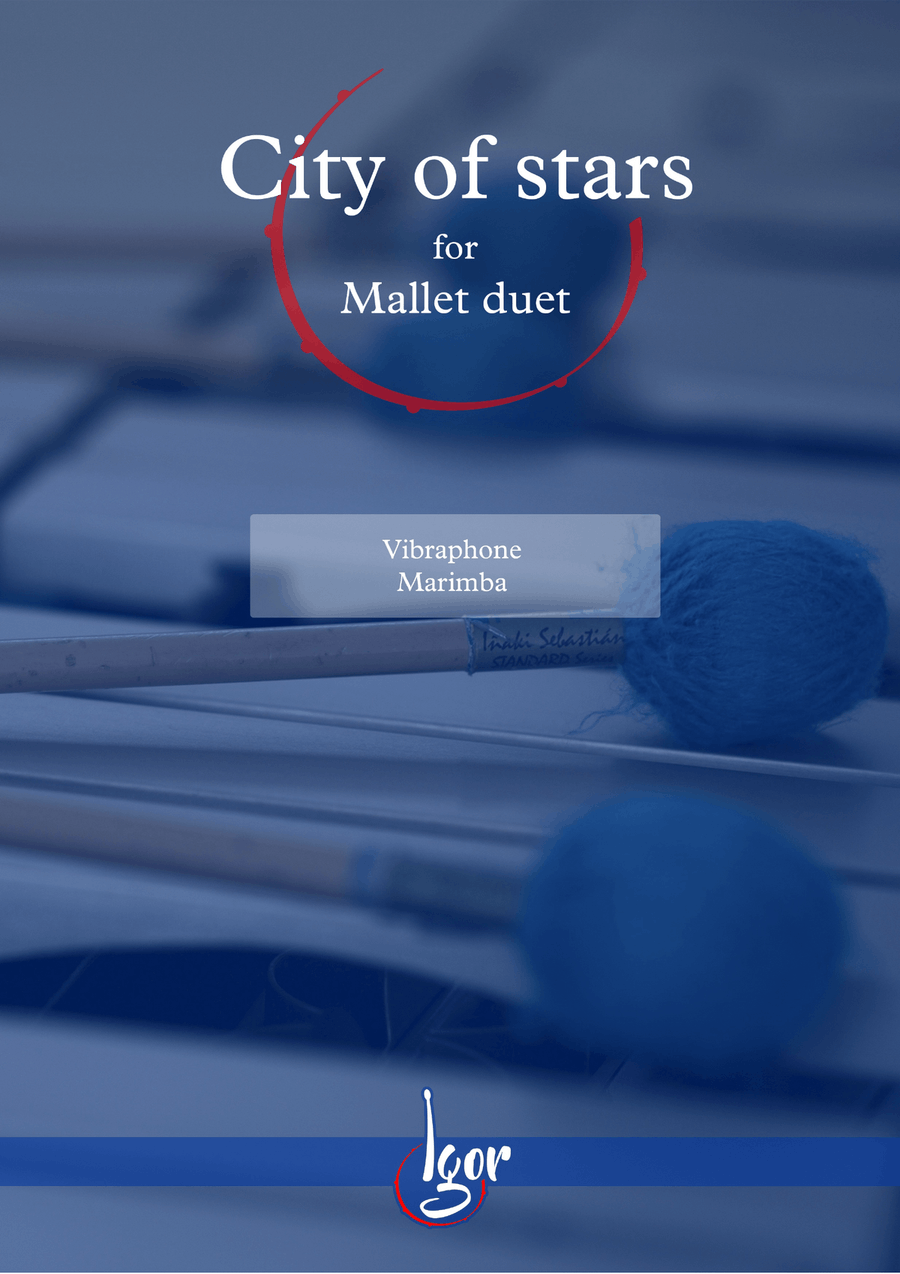 City Of Stars City Of Stars Percussion Ensemble scores gallery preview page 1
