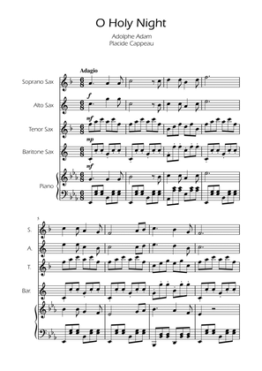 O Holy Night - Brass Quartet w/ Piano