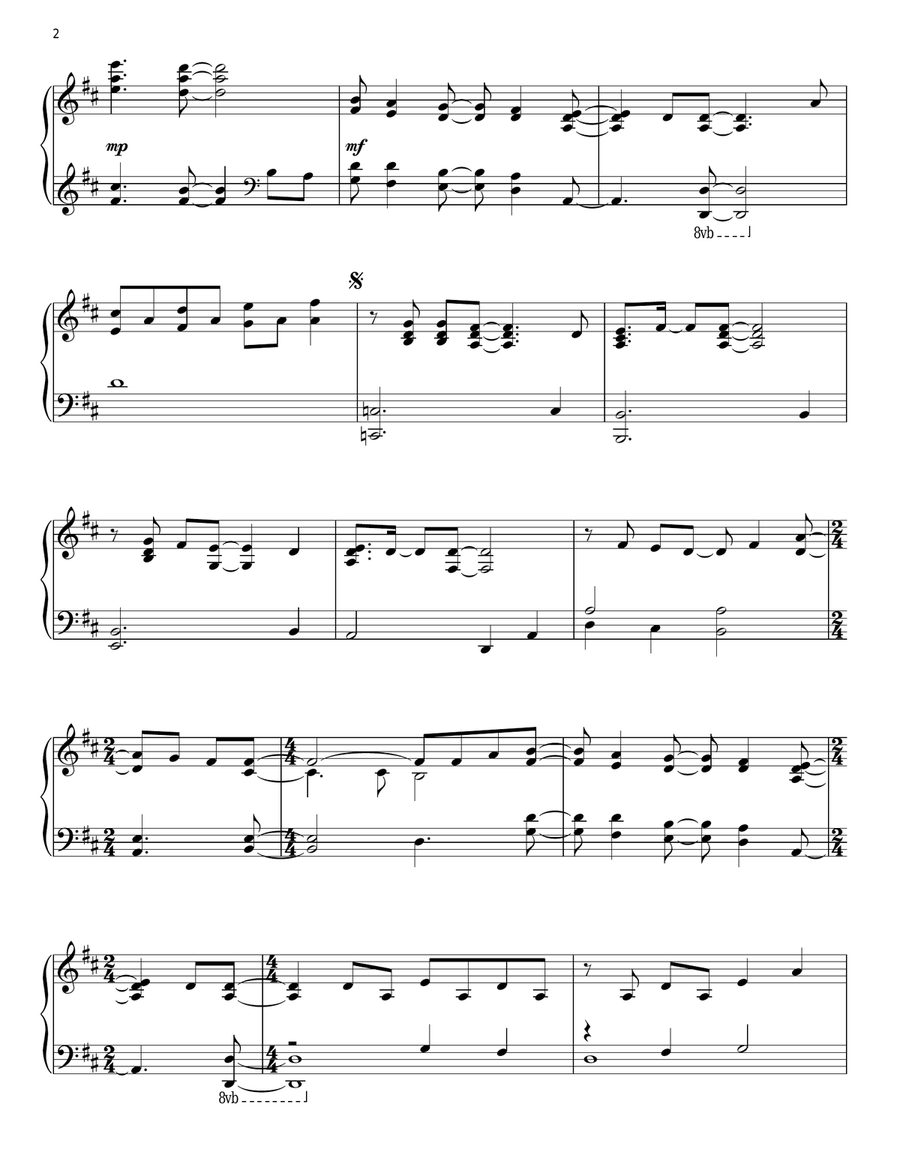 Take My Life Take My Life Piano Solo scores gallery preview page 2