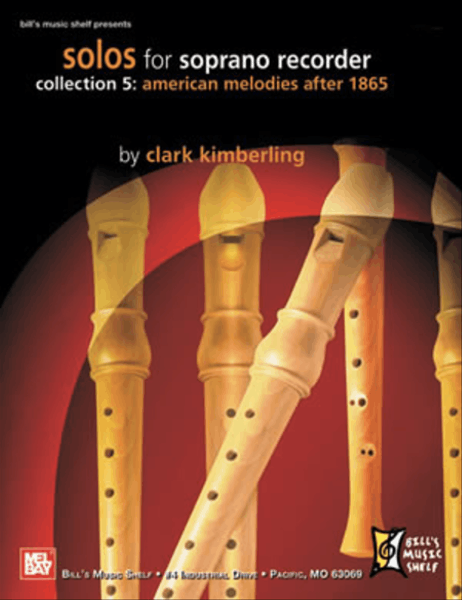 Solos for Soprano Recorder, Collection 5: American Melodies after 1865 Flute scores gallery preview page 1