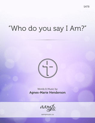 Book cover for "Who do you say I Am?"
