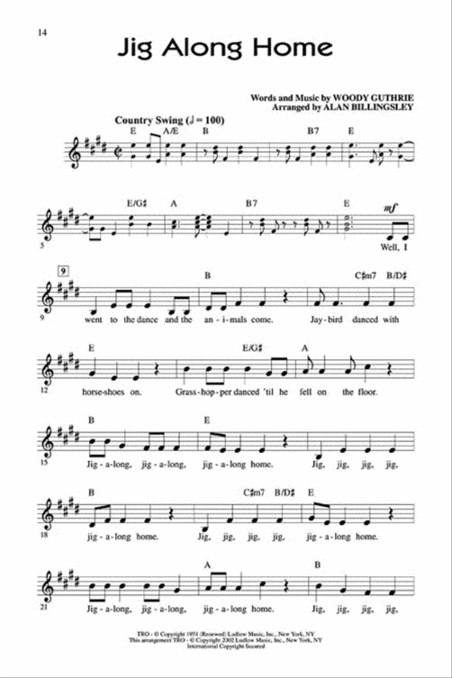 This Land Is Your Land (Collection of Woody Guthrie Songs) Choir scores gallery preview page 4