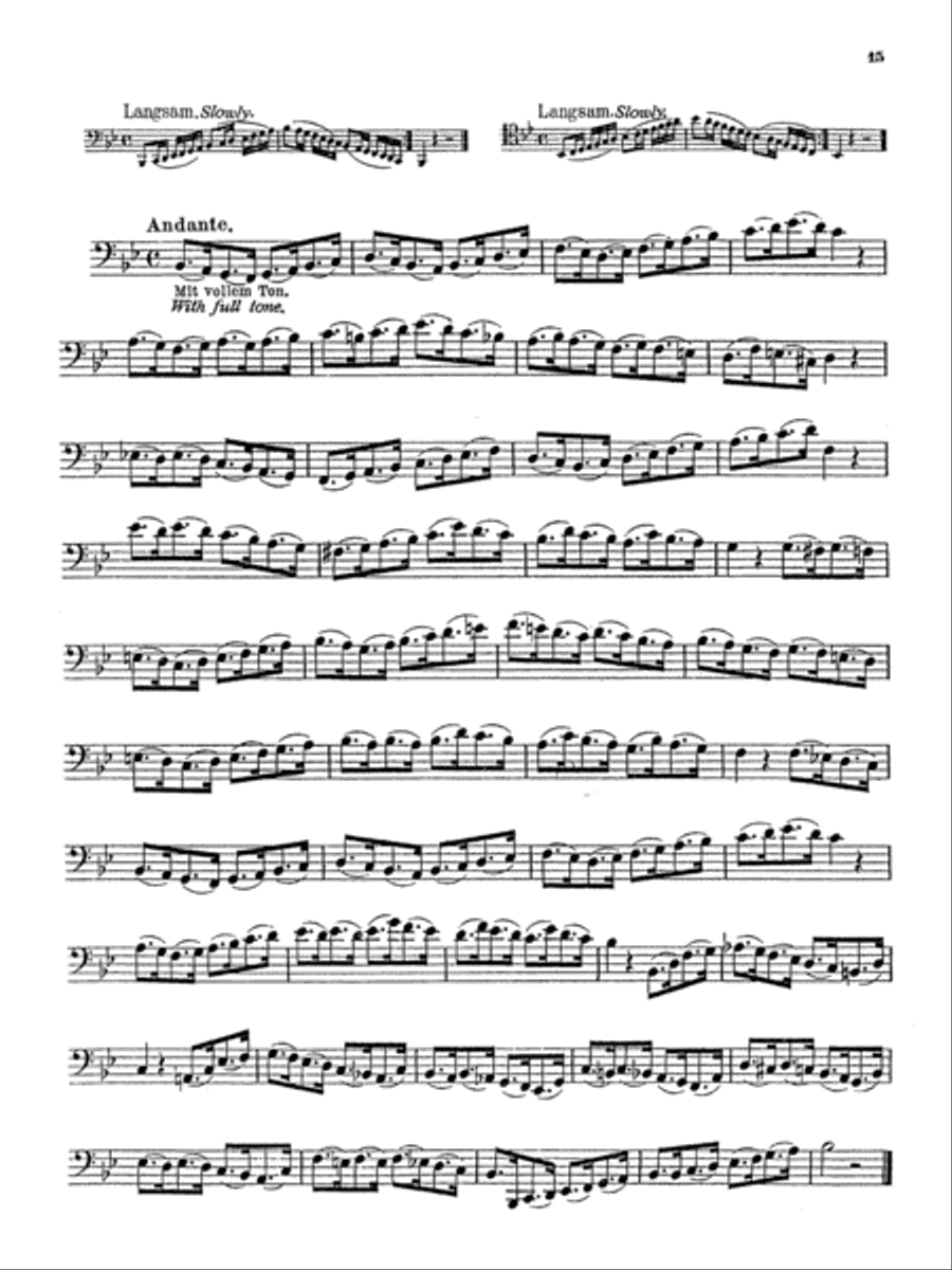 Weissenborn: Bassoon Studies for Beginners, Op. 8 Bassoon scores gallery preview page 4