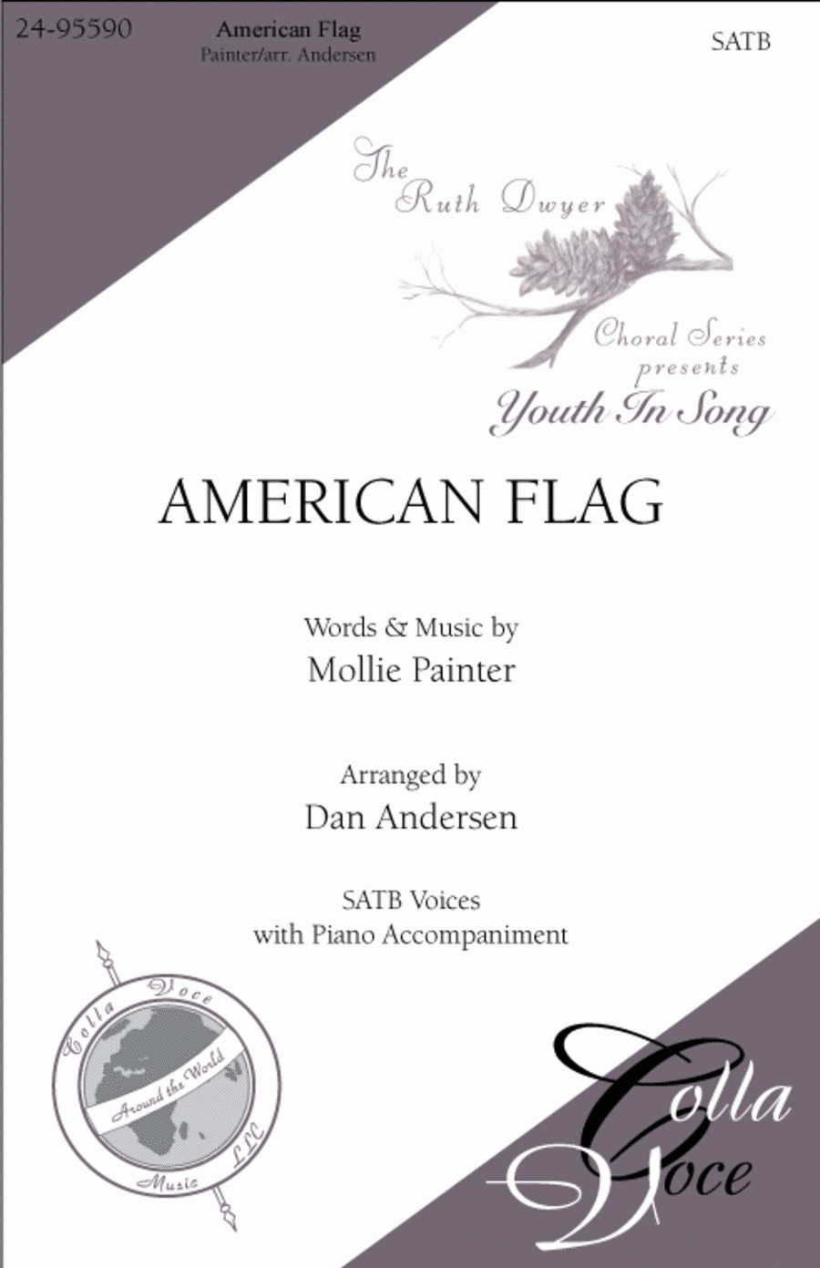 American Flag American Flag 4-Part scores gallery preview page 1