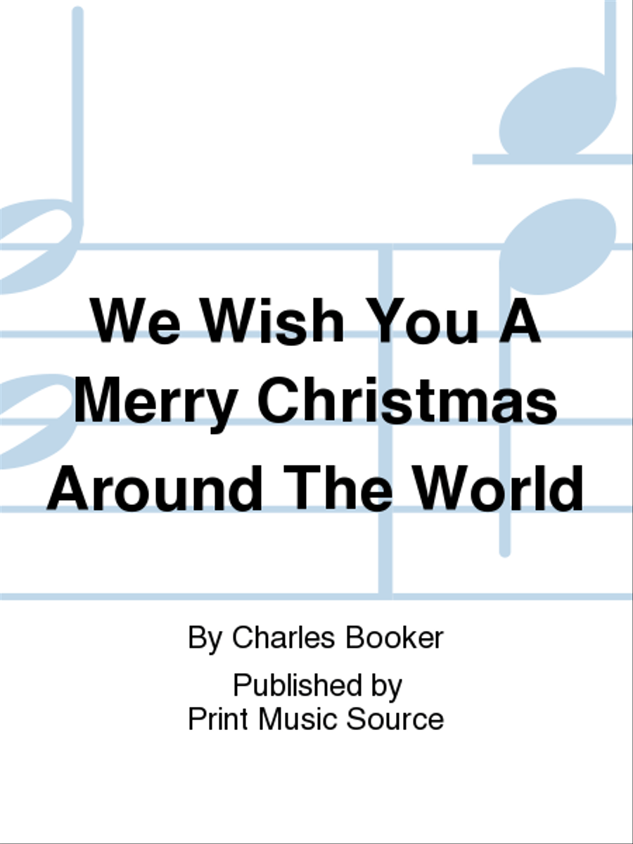 We Wish You A Merry Christmas Around The World Concert Band scores gallery preview page 1