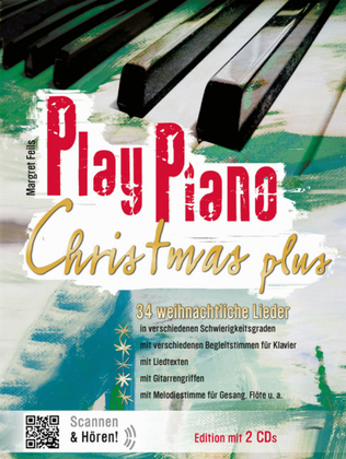 Book cover for Play Piano Christmas Plus