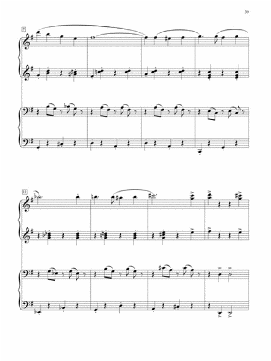 Easy Disney Duets – Popular Songs Series Piano Method scores gallery preview page 5