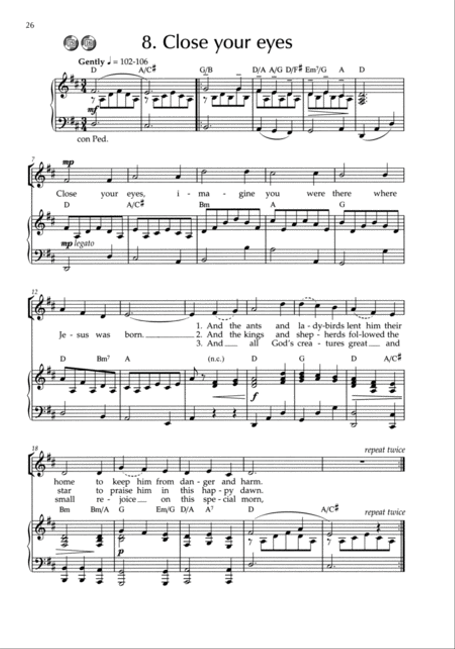 A Minibeast Christmas A Minibeast Christmas Unison Choir scores gallery preview page 7