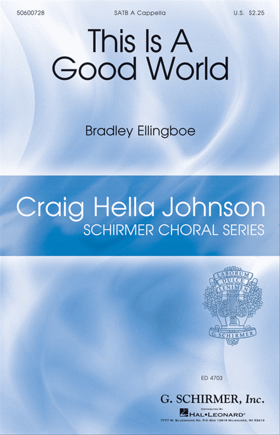 This Is a Good World This Is a Good World 4-Part scores gallery preview page 1
