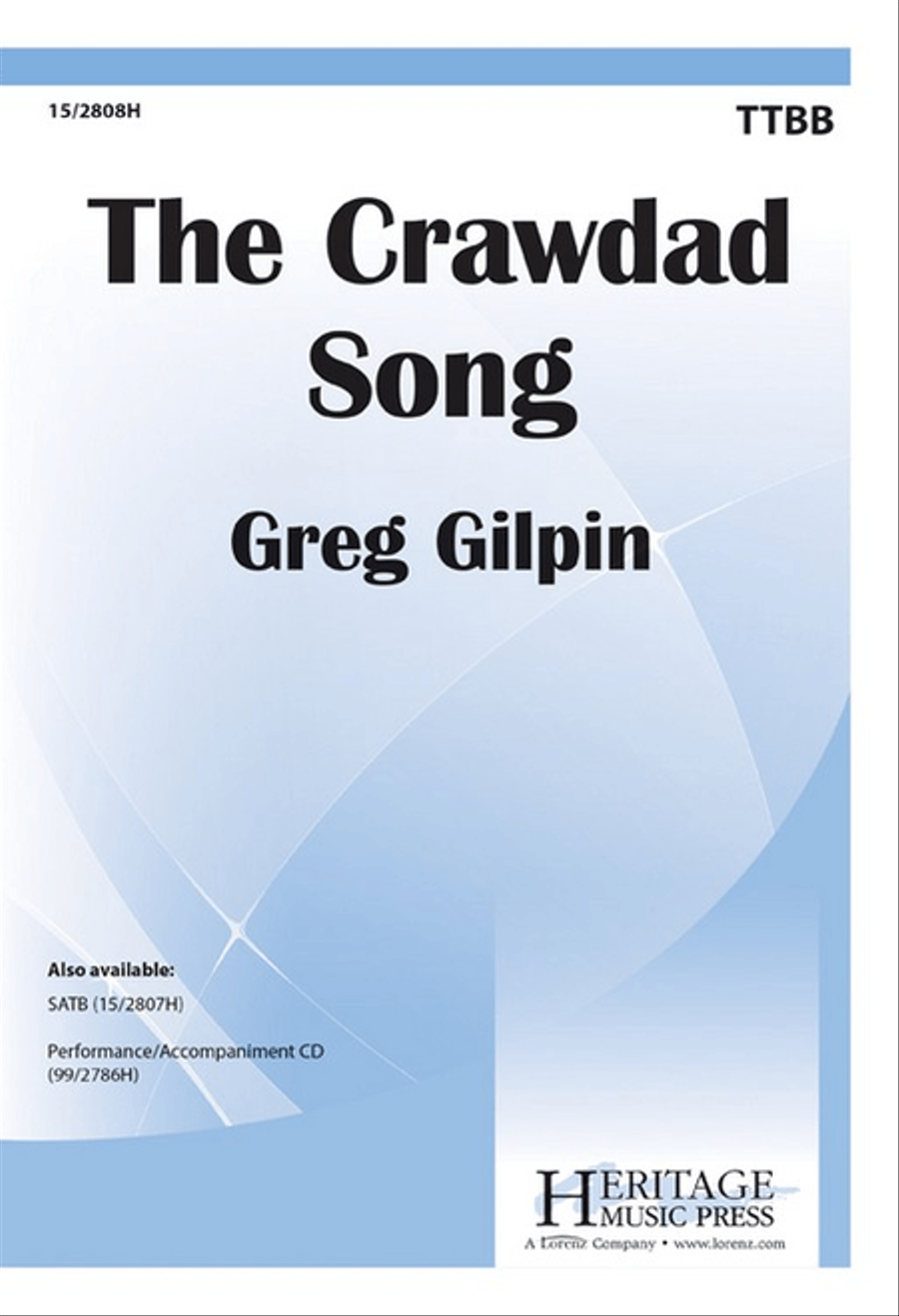 The Crawdad Song TTBB scores gallery preview page 1