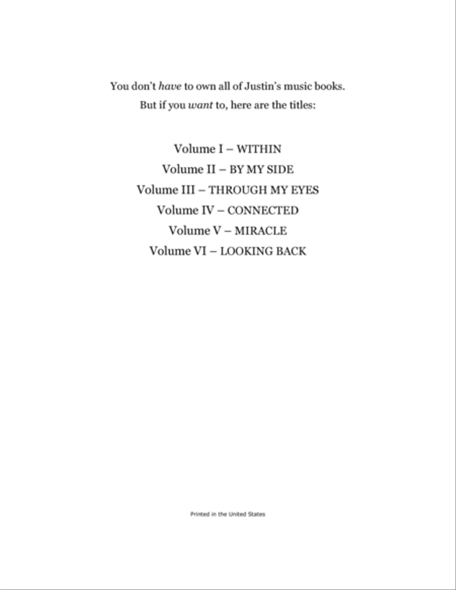 Justin Levitt Piano Solos - Miracle (Vol. V) Piano Solo scores gallery preview page 5