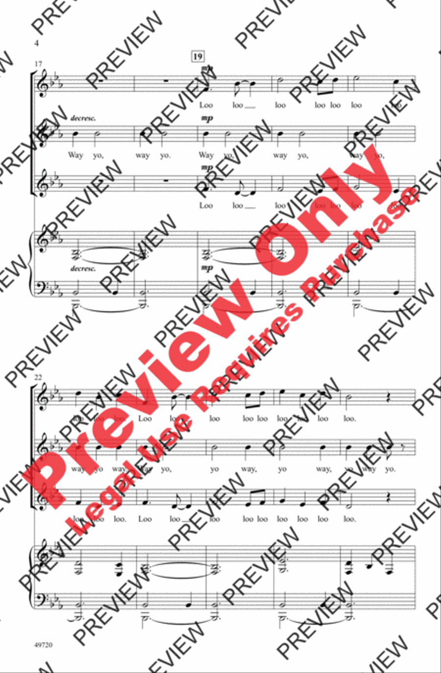Vox Women's Choir scores gallery preview page 4