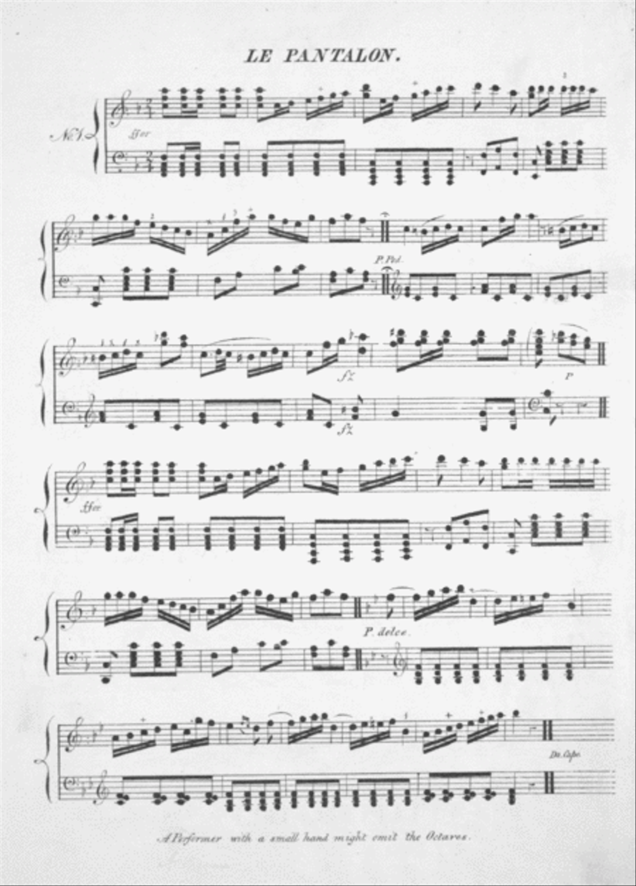 The Montreal Quadrille Piano Solo scores gallery preview page 2