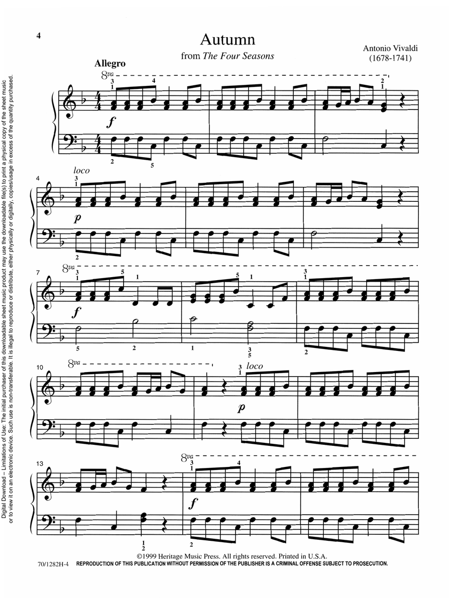Mastering Melodies: Favorite Chamber Music Piano Solo scores gallery preview page 4