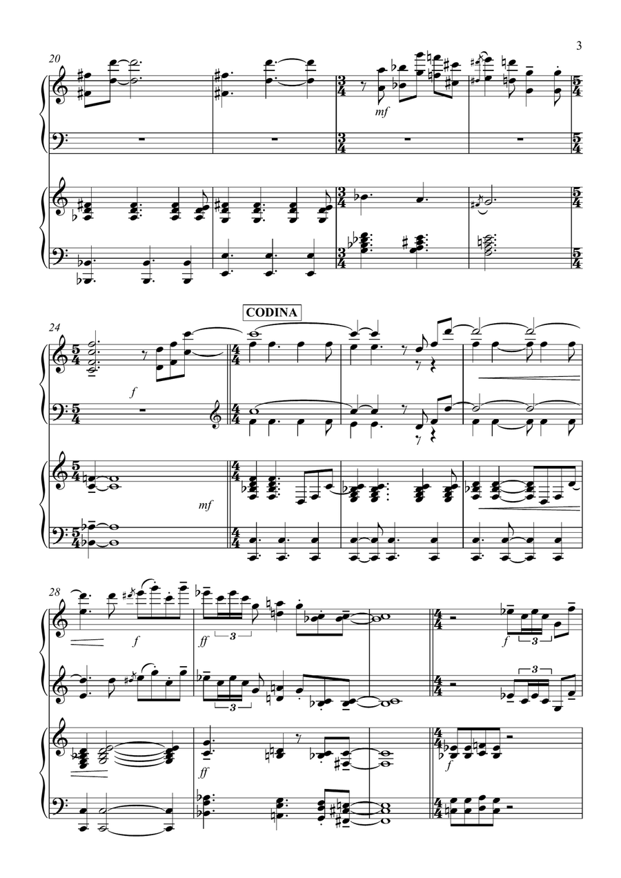 JOSEPHINE BAKER Piano Duet scores gallery preview page 6