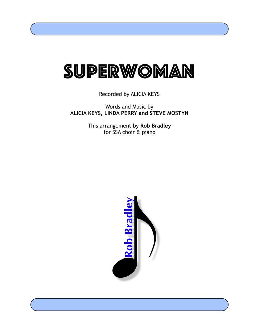 Superwoman SSA scores gallery preview page 1