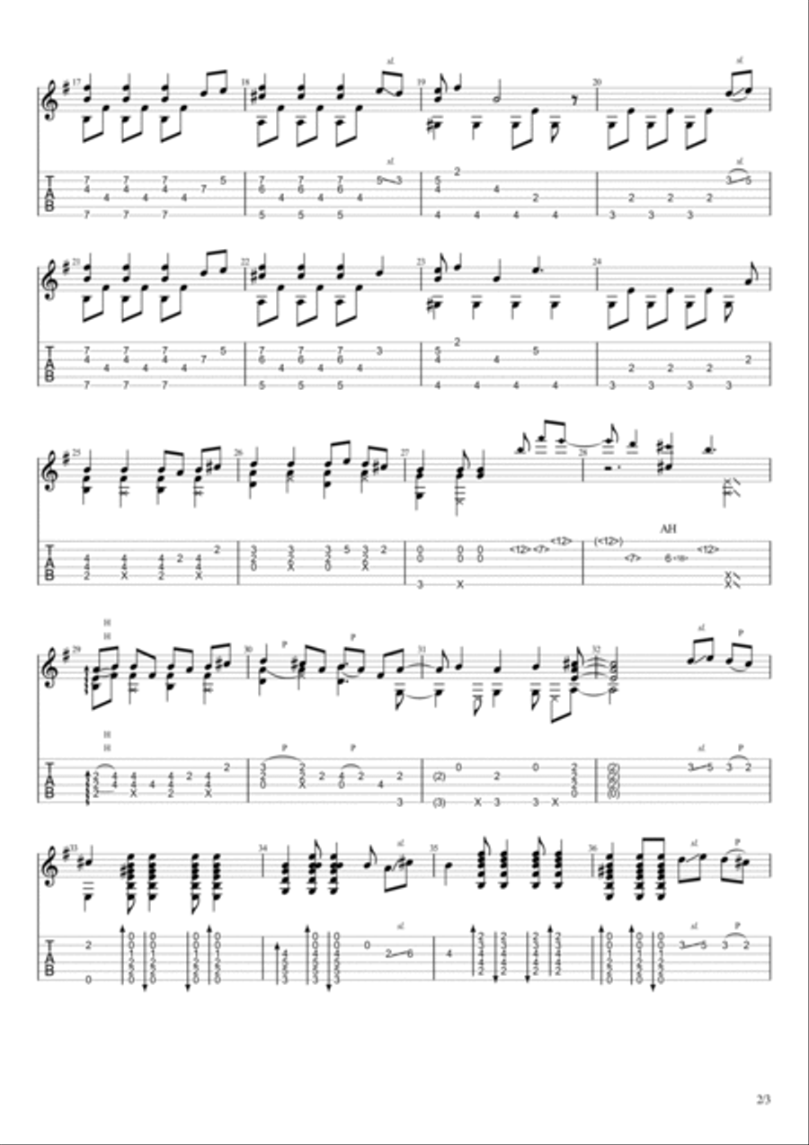 My Life Is Going On - (La Casa de Papel Soundtrack) Electric Guitar scores gallery preview page 2