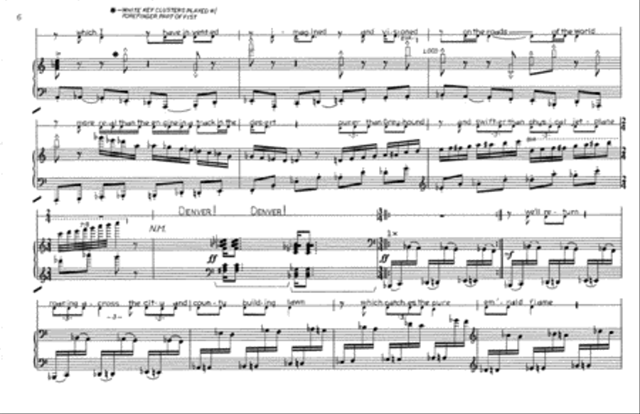 The Green Automobile Piano scores gallery preview page 6
