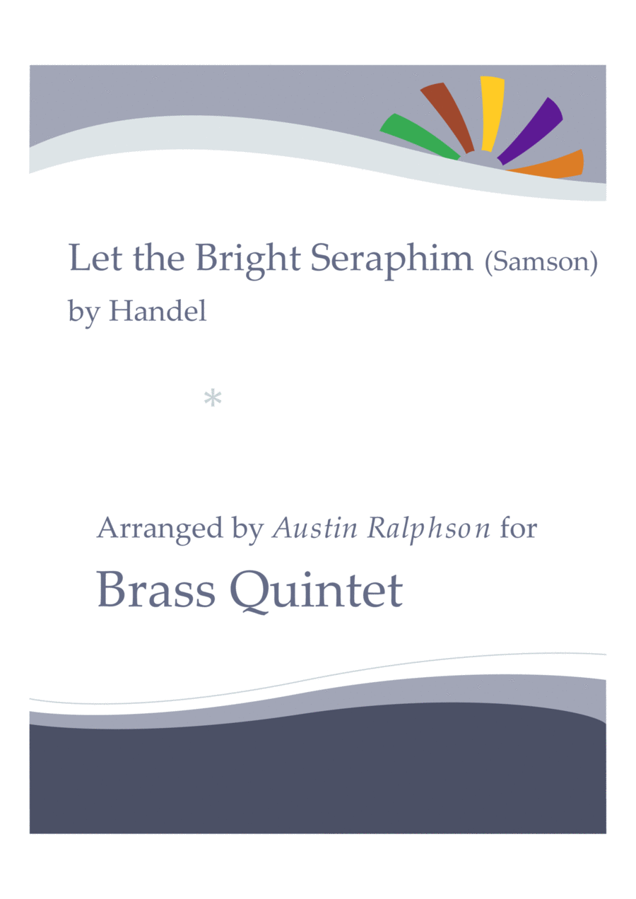 Let The Bright Seraphim from ’Samson’ - brass quintet Brass Quintet scores gallery preview page 1