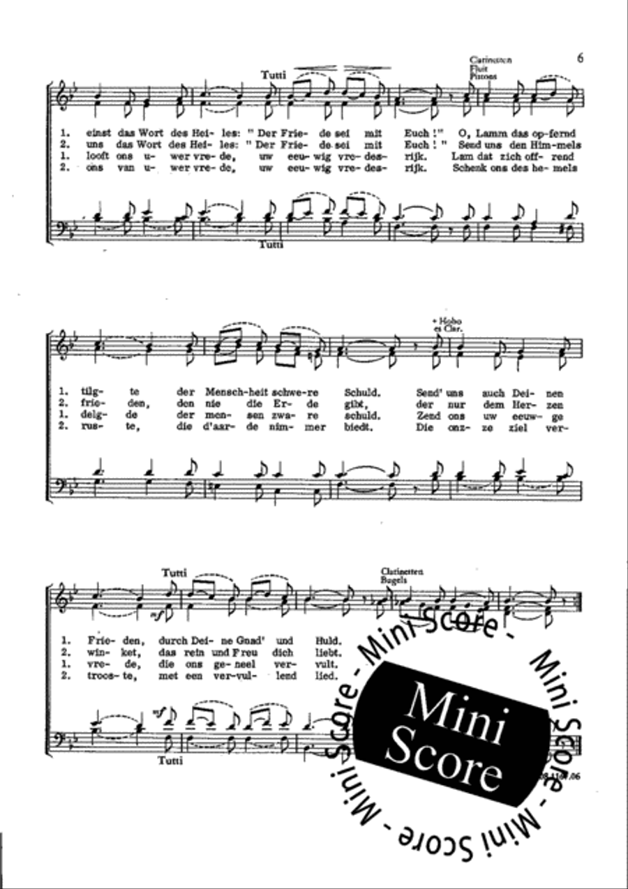 Deutsche Messe Deutsche Messe Fanfare Band scores gallery preview page 10
