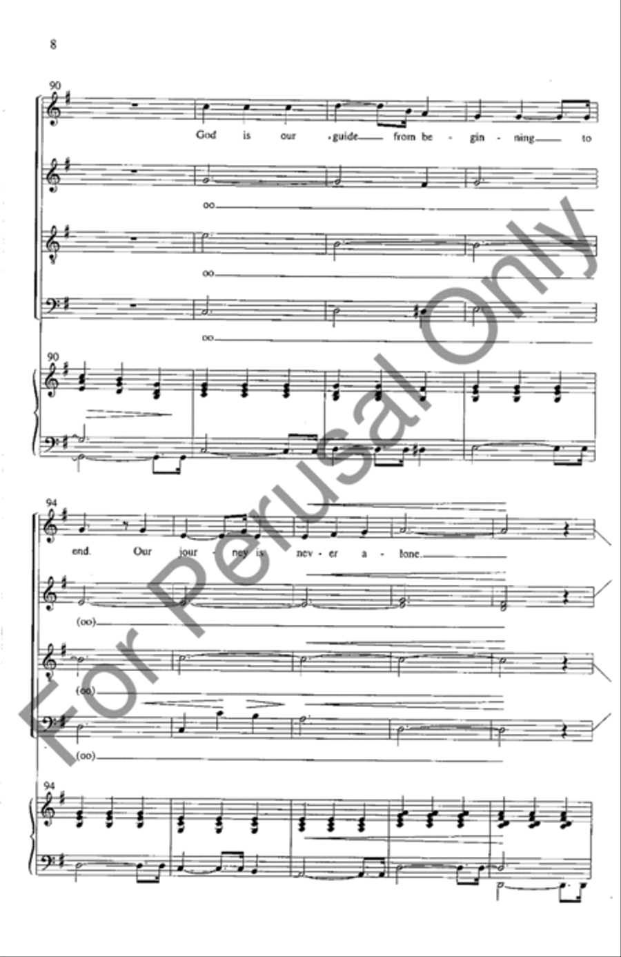 Standing On Holy Ground 4-Part scores gallery preview page 7