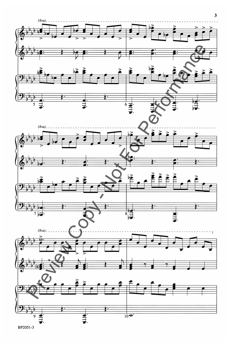 Hark! the Herald Angels Sing - Forrest 4-Part scores gallery preview page 4