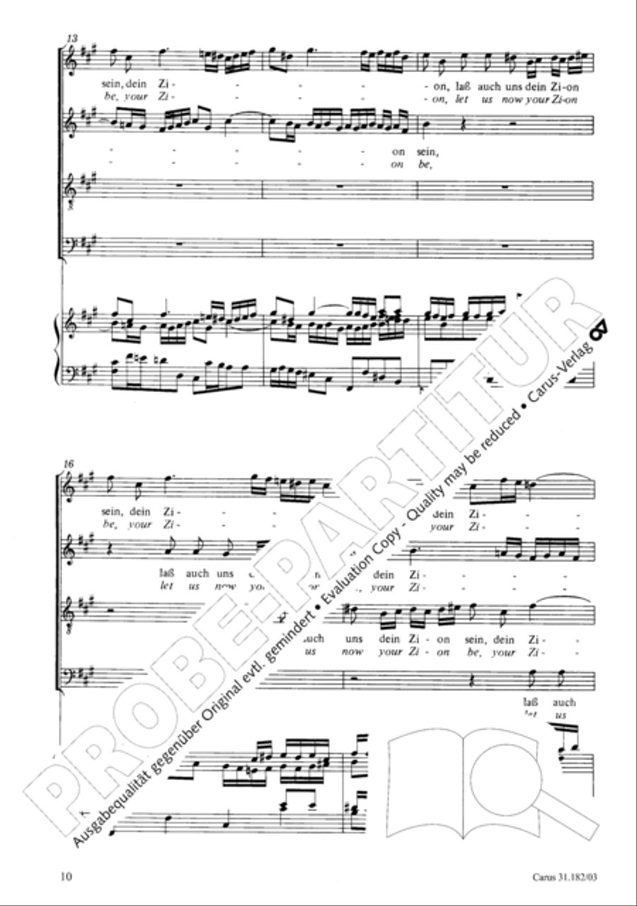 Himmelskonig, sei willkommen (King of heaven, be most welcome) ATB scores gallery preview page 10