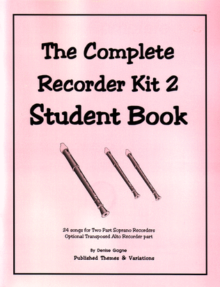 Recorder Resource 2 Student Book