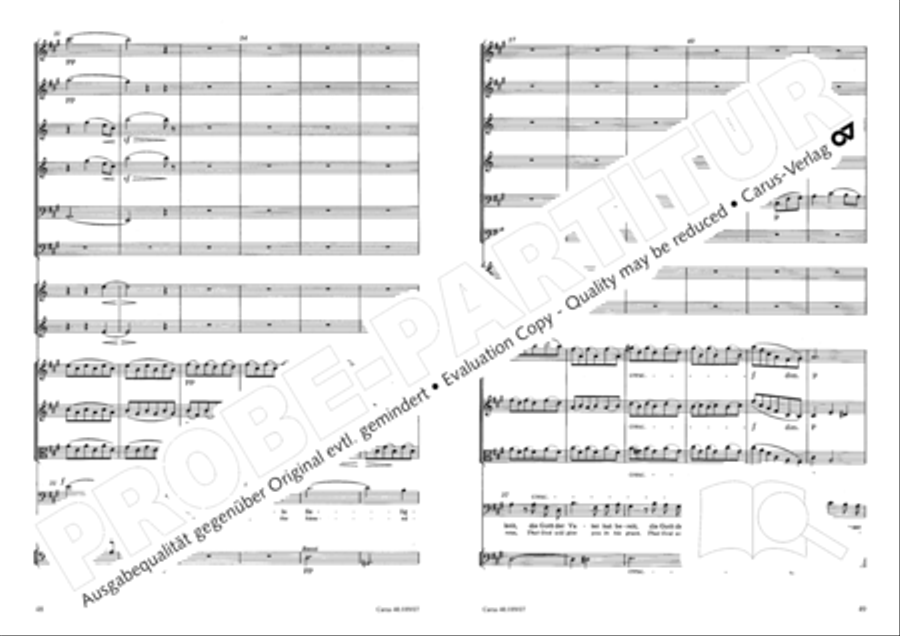 From heav'n on high (Vom Himmel hoch) SSATB scores gallery preview page 26