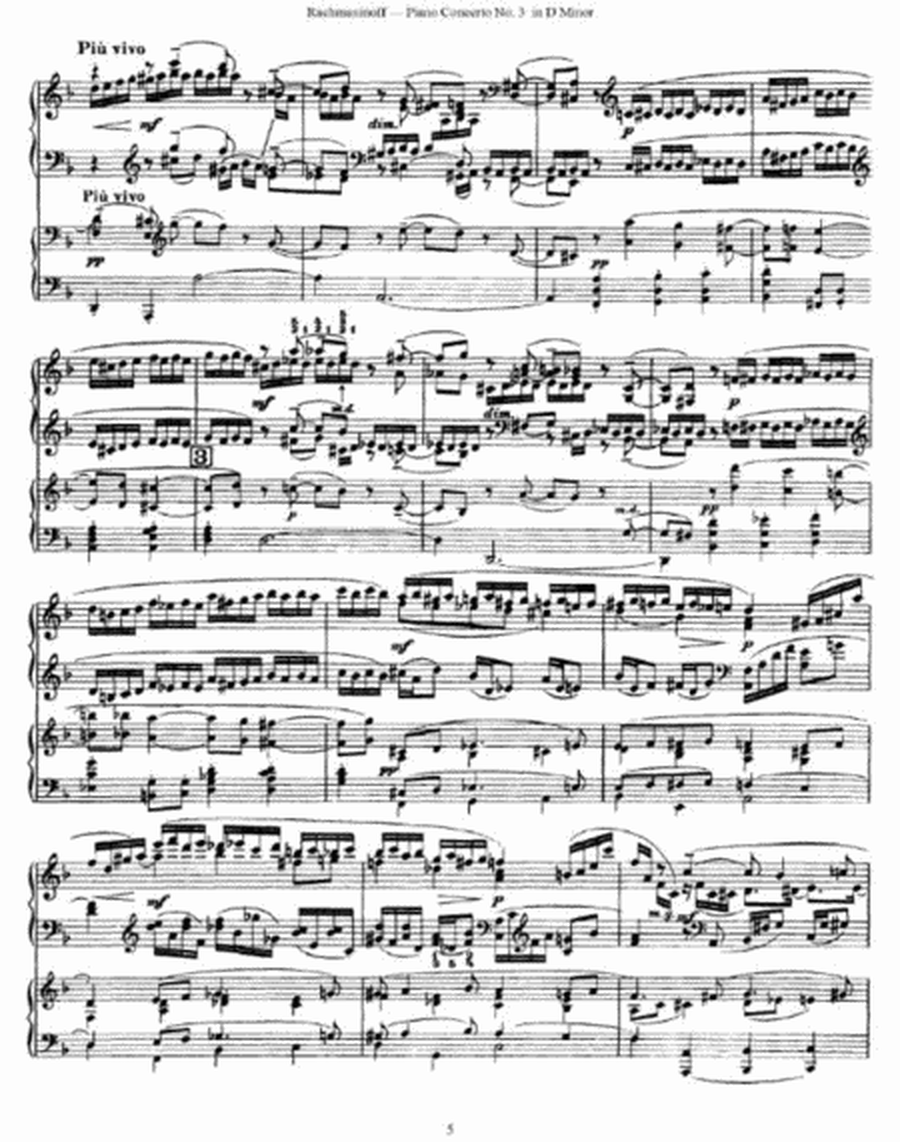 Sergei Rachmaninoff - Piano Concerto No. 3 in D Minor