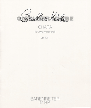 Chara for two Violoncellos op. 134