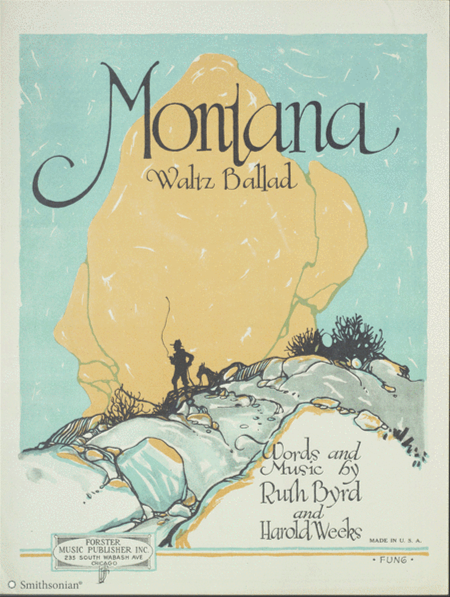 Montana Waltz Ballad Piano, Vocal scores gallery preview page 1