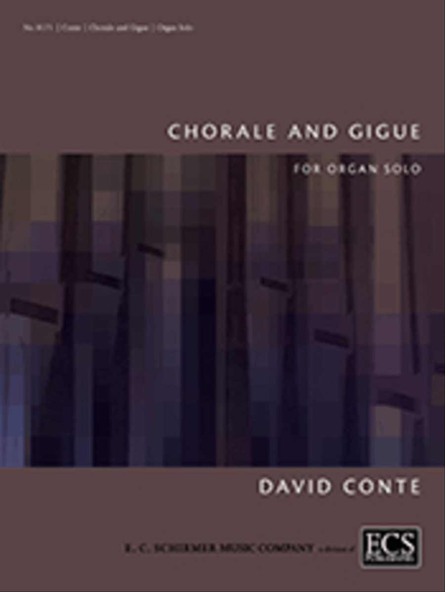 Chorale and Gigue Organ Solo scores gallery preview page 1