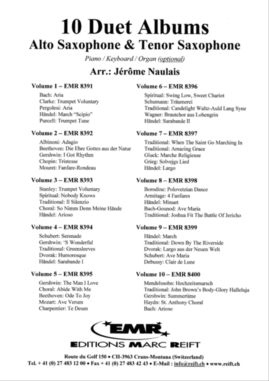Duet Album Volume 1 Duet Album Volume 1 Woodwind Ensemble scores gallery preview page 8