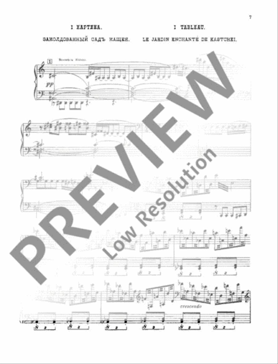 L'oiseau de feu - The Firebird Piano scores gallery preview page 8