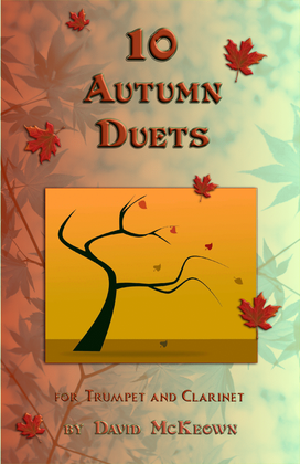 Book cover for 10 Autumn Duets for Trumpet and Clarinet