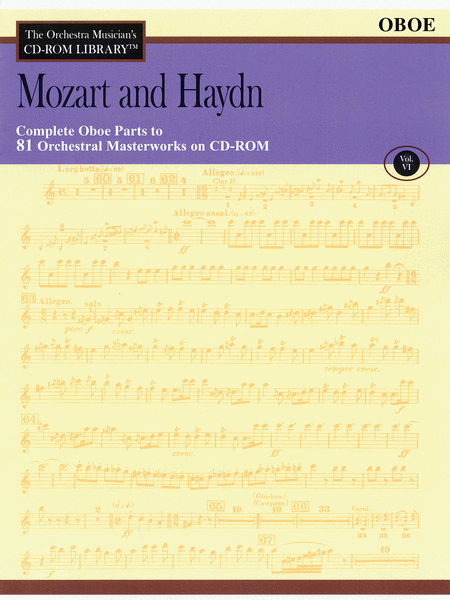 Mozart and Haydn - Volume VI (Oboe)  Sheet Music