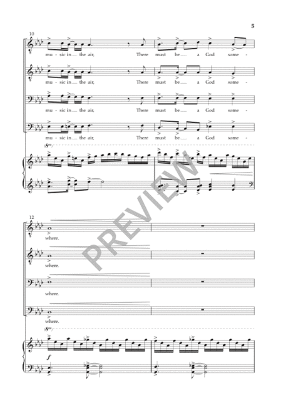 Music in the Air (TTBB) Music in the Air (TTBB) TTBB scores gallery preview page 6
