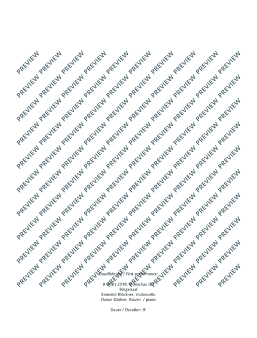 Zwei Studien zu einer Landschaft Piano Accompaniment scores gallery preview page 3